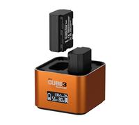 Hähnel - ProCube3 - Per Sony - Caricatore DSLR Duo - Ricarica più veloce - Ingresso USB Type-C