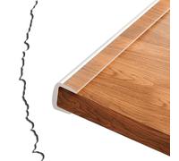 HAEKEBC Foglio Protettivo Per Bordi Trasparente Con Guarnizione A U, Adatto Per Protezioni Per Bordi In Silicone Da 0,3Mm-35Mm, Protezioni Per Angoli In Vetro Trasparente, Protezione Per Angoli A Pare