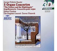 Haendel-5 Concertos pour Orgue & Orch-S.Preston-Trev.Pinnock English Concert-