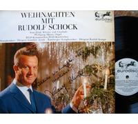 Händel, Reger, Praetorius, u.a., Rudolf Schock, Ivan Eröd, Wolfgang Meyer, Günther Arndt, Rudolf Kempe - Weihnachten mit Rudolf Schock: Leise rieselt der Schnee, Es ist ein Ros entsprungen, O Tannenbaum, Ihr Kinderlein kommet, Süsser die Glocken nie klingen, Alle Jahre wieder kommt das Christkind, Stille Nacht, Pifa aus Messias, Maria Wiegenlied, u.a.. Rudo