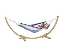 Hängematte mit Gestell Apollo Salsa Marine blau
