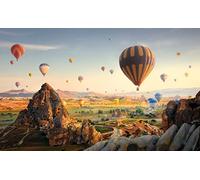 Haeran River Cappadocia Mongolfiera Dipinto Con I Numeri Fai Da Te Kit Di Pittura A Olio Su Tela Unico Dipinto Digitale