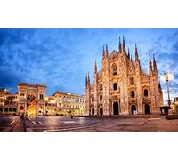 Haeran River Duomo Di Milano Italia Pittura Con I Numeri Fai Da Te Unico Kit Pittura A Olio Su Tela Pittura Digitale