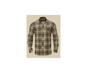Härkila Camicia Driven Hunt, fantasia a quadri teck chiaro, taglia S