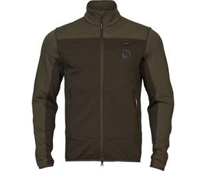 Härkila | Giacca in pile Olaf | Abbigliamento da caccia professionale e accessori da caccia | Qualità scandinava Made to Last | Colore: Shadow Brown/Forest Night, M