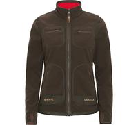 Härkila | Kamko fleece Women | Abbigliamento e Attrezzatura da Caccia Professionale | Qualità Scandinava Durevole | Brown/Red, S