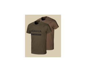Härkila Logo T-Shirt 2er-pack ASDO taglia M
