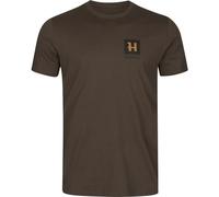 Härkila Mens Gorm Short Sleeve T-Shirt 16010714403 -Shadow Brown Size - S