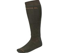 Härkila | Pro Hunter 2.0 long socks | Abbigliamento e Attrezzatura da Caccia Professionale | Qualità Scandinava Durevole | Willow green/Shadow brown, M