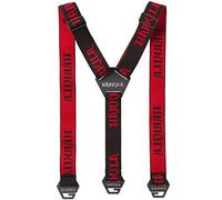 Härkila Tech - Bretelle per pantaloni da cacciatore, bretelle da uomo, per la caccia (Shadow Brown/Red)