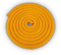 HAEST corda per saltare per bambini e adulti | Lunghezza 2,10 m | Gialla | Peso 88 g | Ideale per sport scolastici e di club | Robusta e regolabile