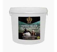 HAF Sale esfoliante per pelli sensibili e secche | 1-25 kg | Sale Peeling 100% naturale dalla Giordania per viso e corpo | Scrub corpo per sauna, doccia (1 secchio da 5 kg)