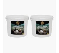 HAF Sale esfoliante per pelli sensibili e secche | 1-25 kg | Sale Peeling 100% naturale dalla Giordania per viso e corpo | Scrub corpo per sauna, doccia (secchio da 2 x 5 kg)