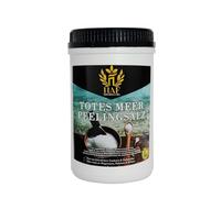 HAF Sale esfoliante per pelli sensibili e secche | 1-25 kg | Sale Peeling 100% naturale dalla Giordania per viso e corpo | Scrub corpo per sauna, doccia (1 barattolo da 1 kg)