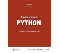 Hafed Benteftifa Exercices en Python (Tascabile)