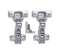 HAFELE 110 Grado Battuta Interna Cerniere per Porte senza Ammortizzatore Integrato Cerniere a Molla a Chiusura Automatica per Armadio Porta Ante Mobili Morbido Paracolpi Germania Marca 2 Pezzi