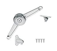 HAFELE Duo Standard Supporto Fermo a Ribalta Stay Lift Sistemi Guarniture per Ante a Ribalta Piccola Fermi per Mueble Mobile Anta in Legno Telai Ammortizzatore Cerniere Nichelato 1 Pezzi