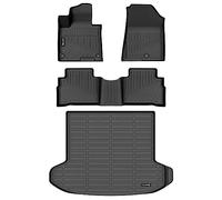 HAFIDI Set di tappetini per tutte le condizioni atmosferiche e tappetini cargo personalizzati per Kia Sportage 2023 (non ibrido) - Nero