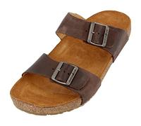 Haflinger Bio Andrea, Sandali con Chiusura a T Unisex-Bambini, Marrone (Brown 730), 31 EU