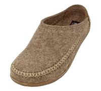 HAFLINGER Blizzard Credo pantofola di feltro con suola di gomma torba, taglia 39