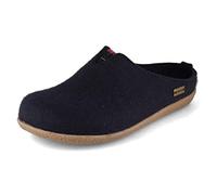 HAFLINGER Blizzard Visby, Pantofole Unisex-Adulto, Celeste, 45 EU