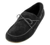 HAFLINGER Ciabatte in pelle di agnello mocassino Yumah, Nero 03., 37 EU
