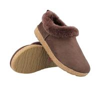 HAFLINGER Ciabatte in pelliccia di agnello Iceland, caffè, 43 EU