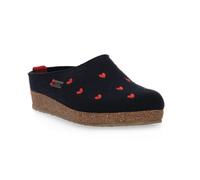 HAFLINGER CUORICINI MITTLEBLAU WOLLFILZ CALZ G ciabatte Donna 40