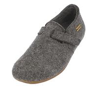 HAFLINGER Everest Focus Felt Slipper con cinturino regolabile Antracite, taglia 40
