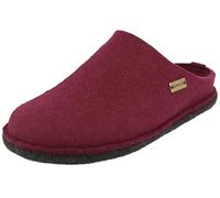 HAFLINGER Flair Morbide pantofole in feltro di lana pantofola Bordeaux, Taglia 42