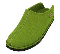 HAFLINGER Flair Smily 311013 Pantofole Unisex, Numero:40 EU, Colore:Verde
