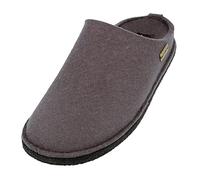 HAFLINGER Flair Soft - Pantofole in feltro di lana, asfalto (58), taglia 41, asfalto, 41 EU