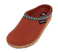 HAFLINGER Grizzly Franzl Felt Slipper Felt Clog Terracotta, taglia 39