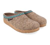Haflinger - Grizzly Franzl - Pantofole EU 42 marrone/beige