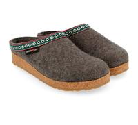 HAFLINGER Grizzly Franzl pantofola di feltro zoccolo di feltro antracite, taglia 48