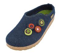 HAFLINGER Grizzly Kanon Felt Slipper Felt Clog Cork Captain, taglia 39