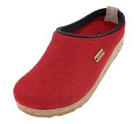 HAFLINGER Grizzly Kris Felt Slipper Felt Clog Paprika, Taglia 39