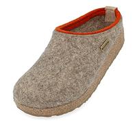 HAFLINGER Grizzly Kris Felt Slipper Felt Clog Torba, Taglia 43