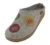 HAFLINGER Grizzly Radius Felt Slipper Clog stonewashed, taglia 42