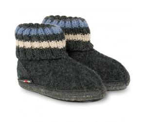 Haflinger - Kids Paul - Pantofole EU 32 grigio
