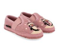 Haflinger - Kid's Pinguin - Pantofole EU 23 fuchsia