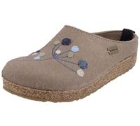 Haflinger Pantofole Da Donna Con Ricamo In Feltro Grizzly Amaya 751009