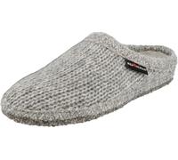 HAFLINGER Pantofole da Donna De Punto 611112, Numero:39 EU, Colore:Grigio