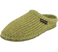 HAFLINGER Pantofole da Donna De Punto 611112, Numero:41 EU, Colore:Verde