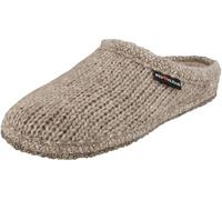 HAFLINGER Pantofole da Donna De Punto 611112, Numero:42 EU, Colore:Beige