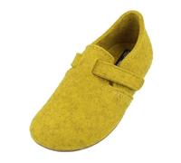 HAFLINGER Pantofole da Donna e da Uomo Everest Focus 481056, Numero:38 EU, Colore:Giallo