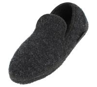 HAFLINGER Pantofole da Donna e da Uomo Loafer 621810, Numero:39 EU, Colore:Grigio