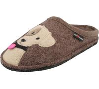 HAFLINGER Pantofole da Donna Flair Rudi 313107, Numero:39 EU, Colore:Marrone