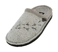 HAFLINGER Pantofole da Donna Flair Songbird 313094, Numero:41 EU, Colore:Grigio