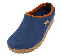 HAFLINGER Pantofole da Donna Grizzly Kris 711056, Numero:40 EU, Colore:Blu